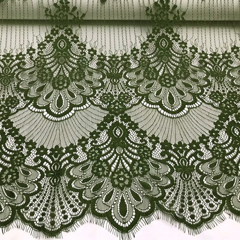 Lace Fabric Placement Floral Eyelash for Women's Wear Wholesale Suppli 18